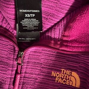 The North Face Magenta Half-Zip Jacket🩷